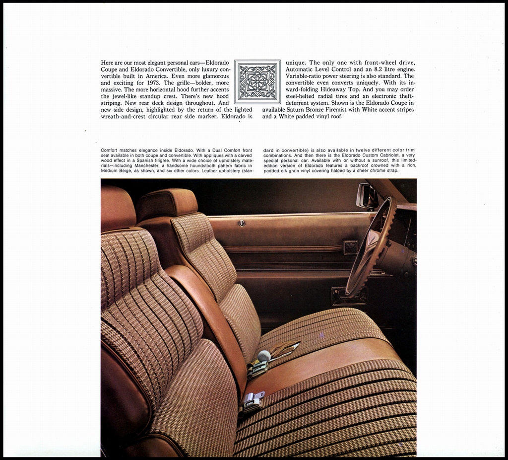 1973 Cadillac Brochure Page 10